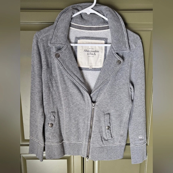 Abercrombie & Fitch Cotton bomber jacket - Picture 1 of 6